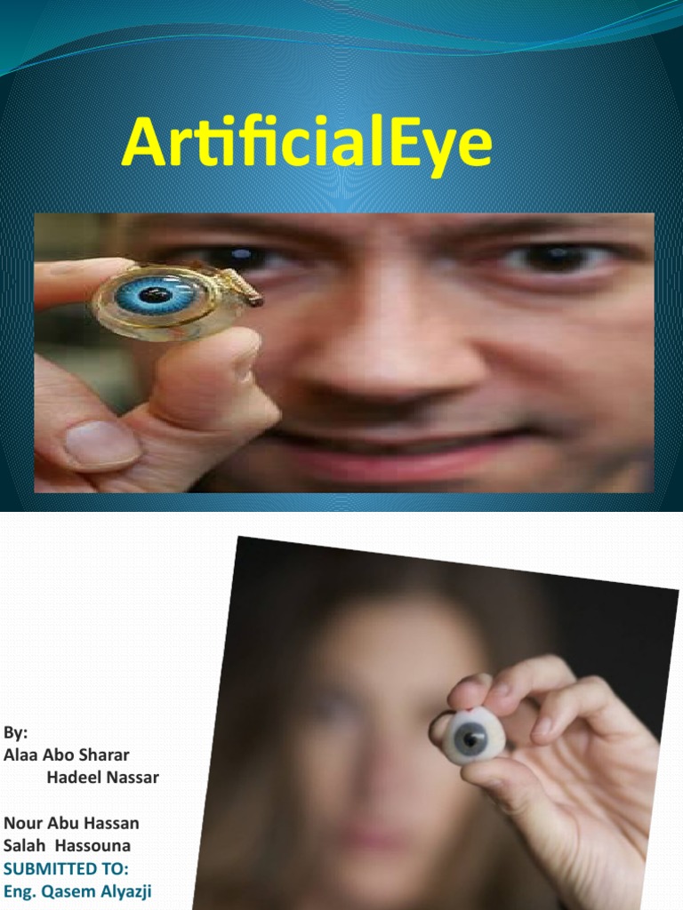 Anatomy and Functioning of the Human Eye and Artificial Eyes PDF