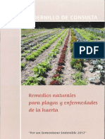 Remedios Naturales para Plagas y Enfermedades de La Huerta
