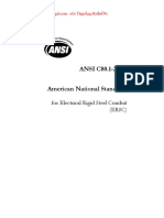 ANSI C80.1 - Electrical Rigid Steel Conduit (ERSC) PDF