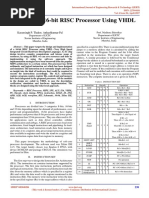 Design of A 16 Bit Risc Processor Using VHDL IJERTV6IS040284 PDF