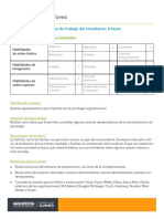 Tarea Eje 1 - Psicología Organizacional PDF