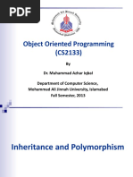 Object Oriented Programming (CS2133)