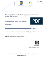 Programul Privind Schimbarile Climatice - Raport de Inventariere