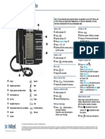 Mitel 5320 Quick Reference Guide