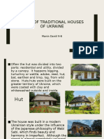 Types of Traditional Houses of Ukraine: Manin Daniil 9-B