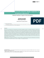 Reacciones químicas de azúcares en alimentos