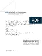 Concepcao de modelos de escoras e tirantes para a analise de vigas de betao armado com aberturas