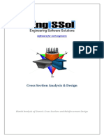User Manual For Cross Section Analysis & Design
