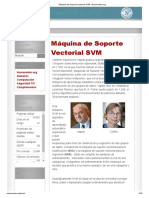 Máquina de Soporte Vectorial SVM PDF