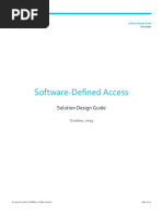 Software-Defined Access: Solution Design Guide