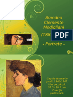 Modigliani - Portrete