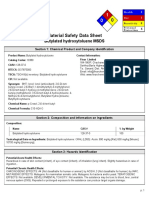 0 Material Safety Data Sheet: Butylated Hydroxytoluene MSDS