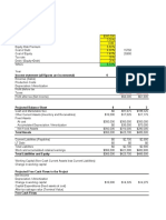 Spreadsheet Template Coursera