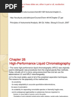 HPLC Column Void Volume Explained | PDF | High Performance Liquid ...