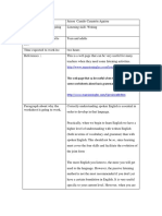 Name of The Student: Skill The Worksheet Is Going To Support: Population The Material Is For: Time Expected To Work In: References