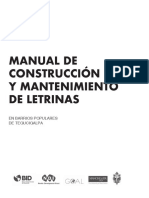 Manual de Construcción y Mantenimiento de Letrinas Es