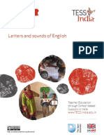 Letters and Sounds of English