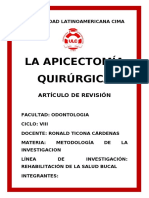 Articulo de Revisio-Apicetomia