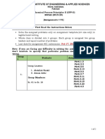 CPP II Assignments