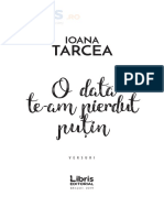 O Data Te-Am Pierdut Putin - Ioana Tarcea PDF