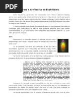 A aura e os chacras no Espiritismo