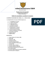 Necesidades TI empresa Vencedores del Caribe