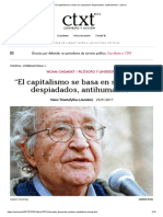 El Capitalismo Se Basa en Supuestos Despiadados, Antihumanos