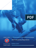 UEFA Disciplinary Regulations: Edition 2017