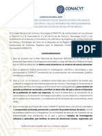 Fordecyt Convocatoria y Bases 2019-06