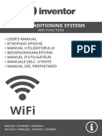 Air Conditioning User Manual with WiFi Setup Guide