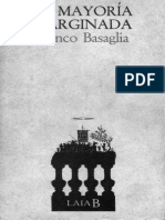 Basaglia, Franco - La mayoriìa marginada (la ideologiìa del control social).pdf