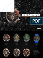Catálogo Hummer Watches PDF
