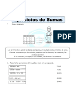 Actividad de Sumas