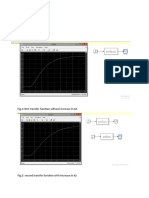 Process Control H.W5: Q1: Fig.1: First Transfer Function Without Increase in A2