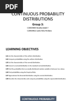 CH7 - Continuous Probability Distribution