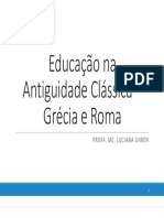 Educação Na Antiguidade Clássica