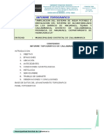 Informe Topografico