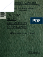 ASTRANA MARÍN, Luis - La Vida en Los Conventos Y Seminarios PDF