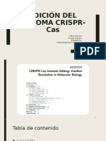 Edición Del Genoma CRISPR-Cas