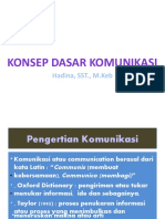 Konsep Komunikasi