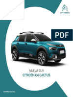 Catálogo Nueva SUV Citroën C4 Cactus - Colombia