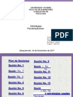 Caso Trastorno de Ansiedad Generalizada Plan Terapeutico