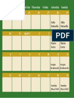 Calendar PDF