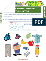 Determinación de Conjuntos para Segundo Grado de Primaria