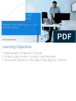 Module 3 Dynamics 365 App For Outlook
