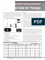 Fail Safe Air Package: Pinch Valve Technical Information