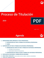 Pasos para Titulacion en Ingenieria de Gestion Minera PDF