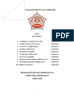 Konsep Dasar Keperawatan Gerontik