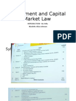 Investment and Capital Market Law: Introduction - Bu Yetty Nicolette Alicia Johnson