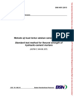 SNI Flexural Strength PDF